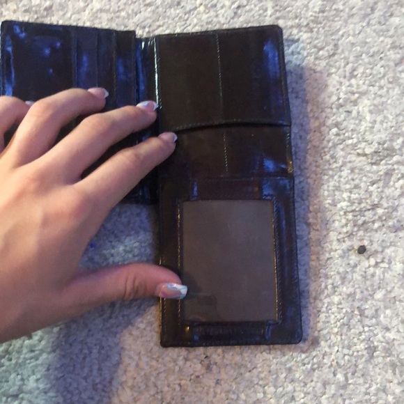 VINTAGE Snake Skin Wallet Card Holder Credit Card - Picture 4 of 5